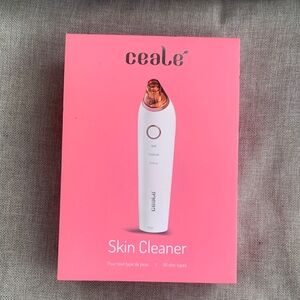 Ceale  Pink Skin Cleaner Facial Pore Vacuum - White Device